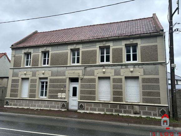 MONCHEAUX, MAISON 82M² HABITABLES AVEC JARDIN ET GARAGE